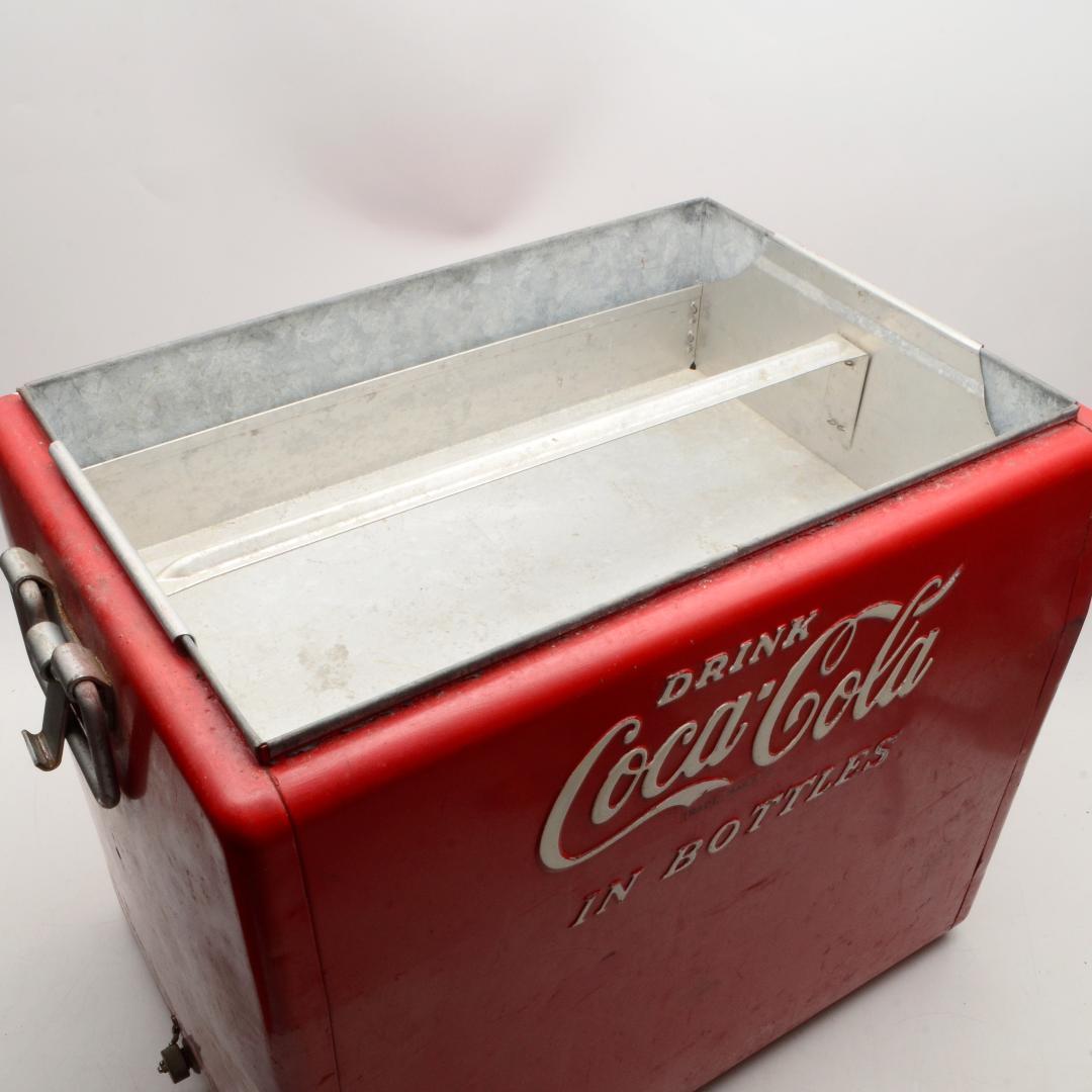 片*ン様 【希少】Coca-Cola　コカ・コーラ　クーラーボックス　ヴィンテー