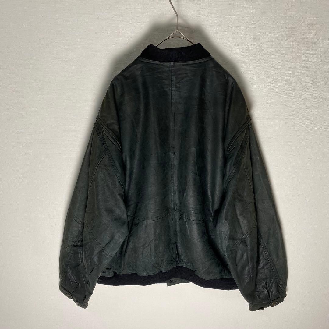 TRAPPER 本革 MA-1タイプ フライングタイガース フライトジャケット