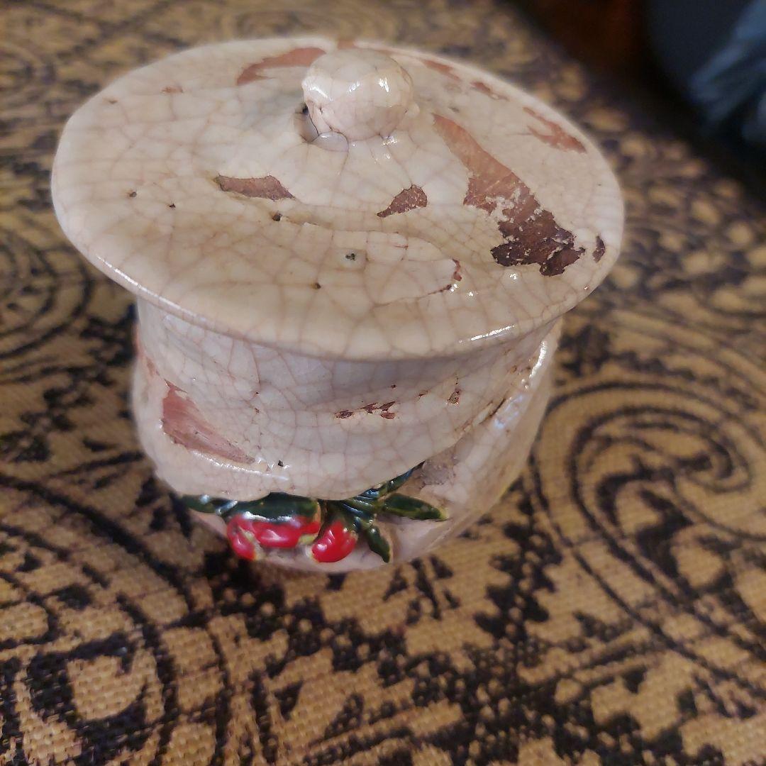 湯飲み⭐作家物⭐蟹⭐希少⭐１つ蓋付き⭐高級品