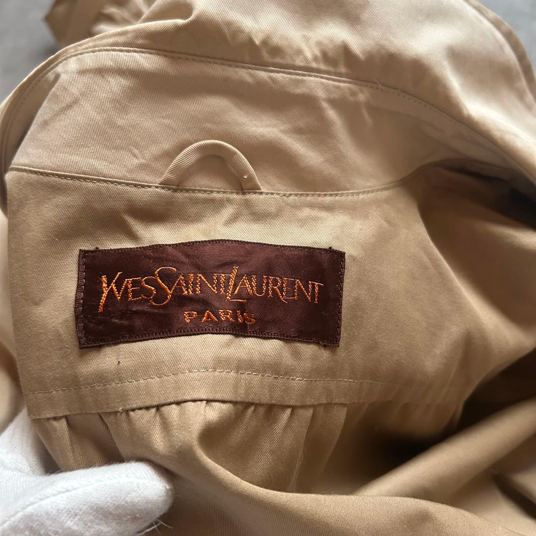 ジャケット・アウター Yves Saint Laurent trench coat y2k beige