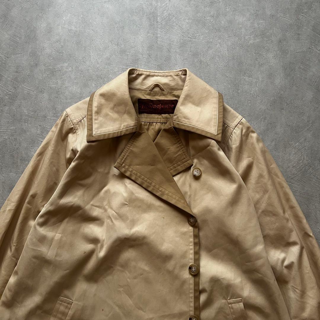 ジャケット・アウター Yves Saint Laurent trench coat y2k beige