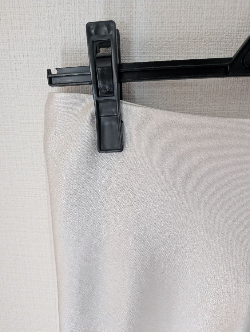 【美品】IENAサテンバイアススカート 36