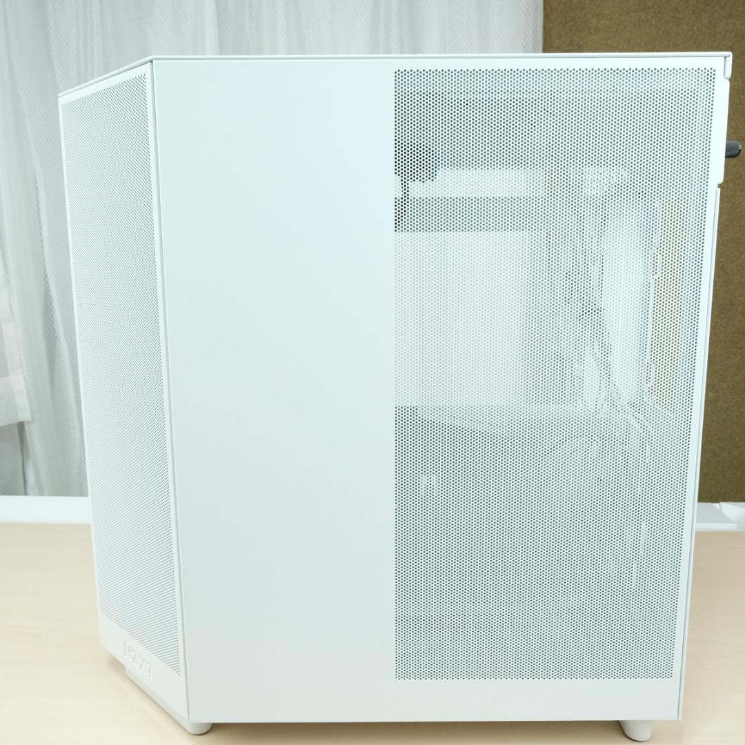 NZXT H6 Flow White ARGB ファン9個付き