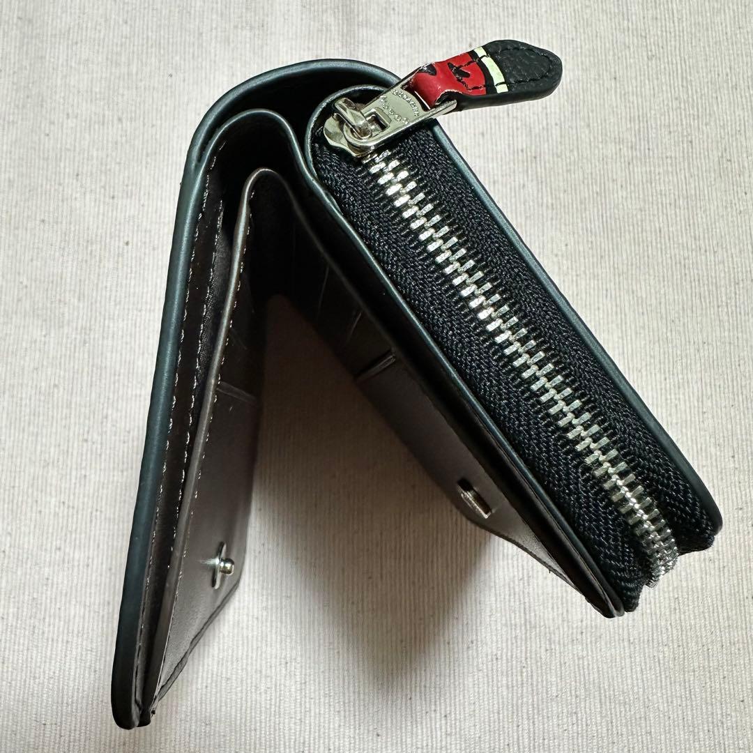 コーチ COACH 二つ折り財布 いちご柄