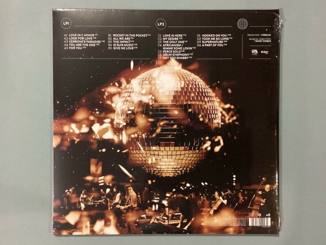 未開封 CERRONE Disco Symphony 2024年作品 新品2LP