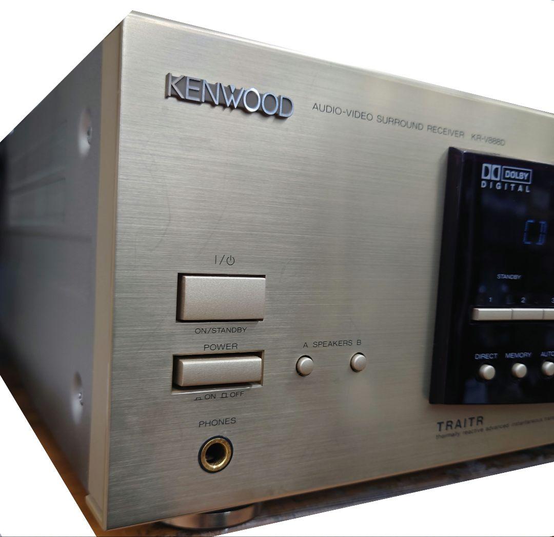 ■■【￥75000・1997年】 KENWOOD　KR-V888D AVアンプ