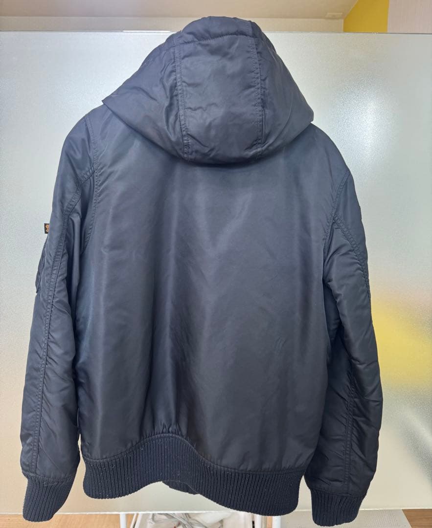 ALPHA INDUSTRIES フライトジャケット Lサイズ ブラック