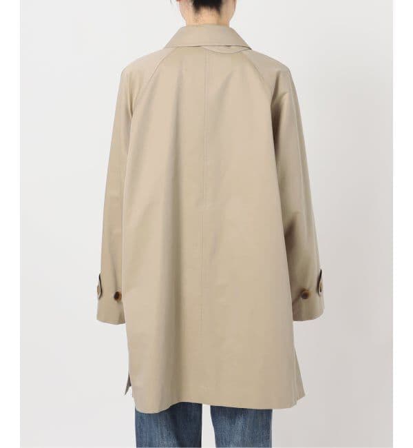スビックアンドスパン　T/Cギャバステンカラーハーフコート36 新品