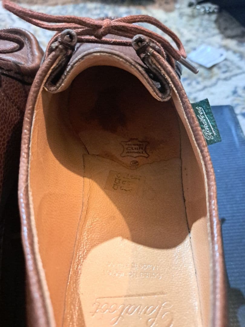 今週限定価格！Paraboot MICHAEL MARRON GR EBENE