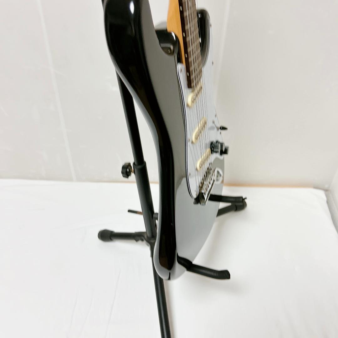 美品 Basshus バッカス BST-250R ストラトキャスター ブラック