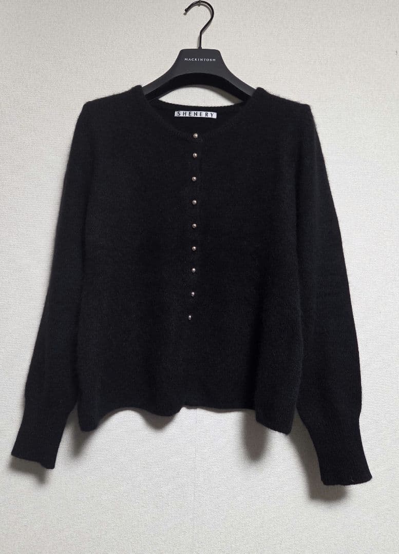 25AW ラクーンペプラムカーディガン