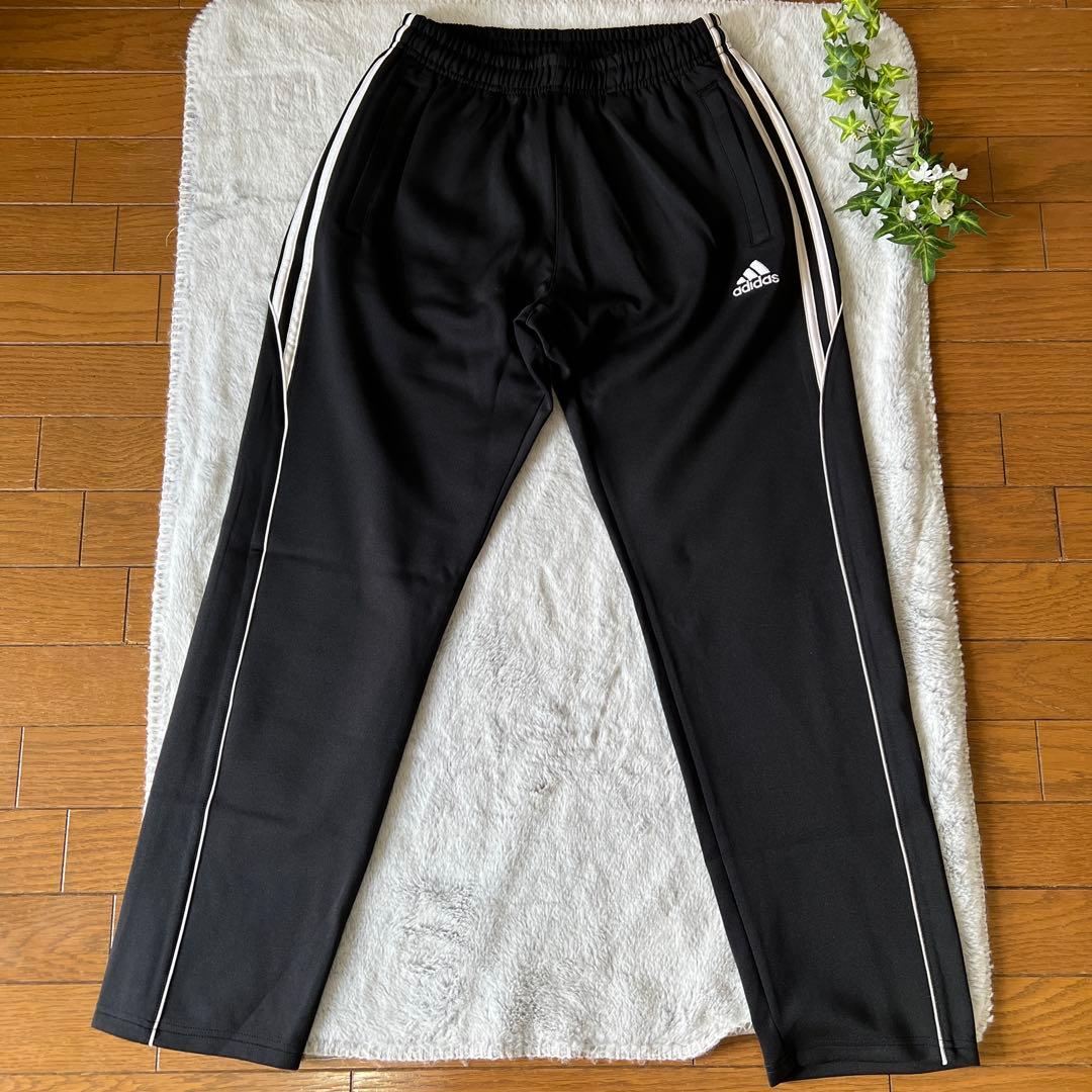 【新品・未使用】【adidas】ジャージ上下セット★メンズM★黒★