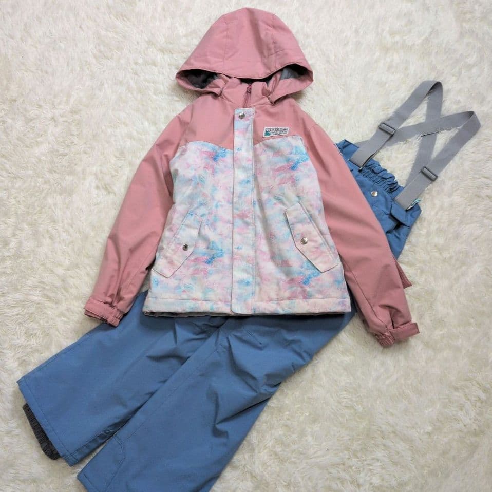 美品 レセーダ RESEEDA 150cm スキーウェア 女の子 上下セット