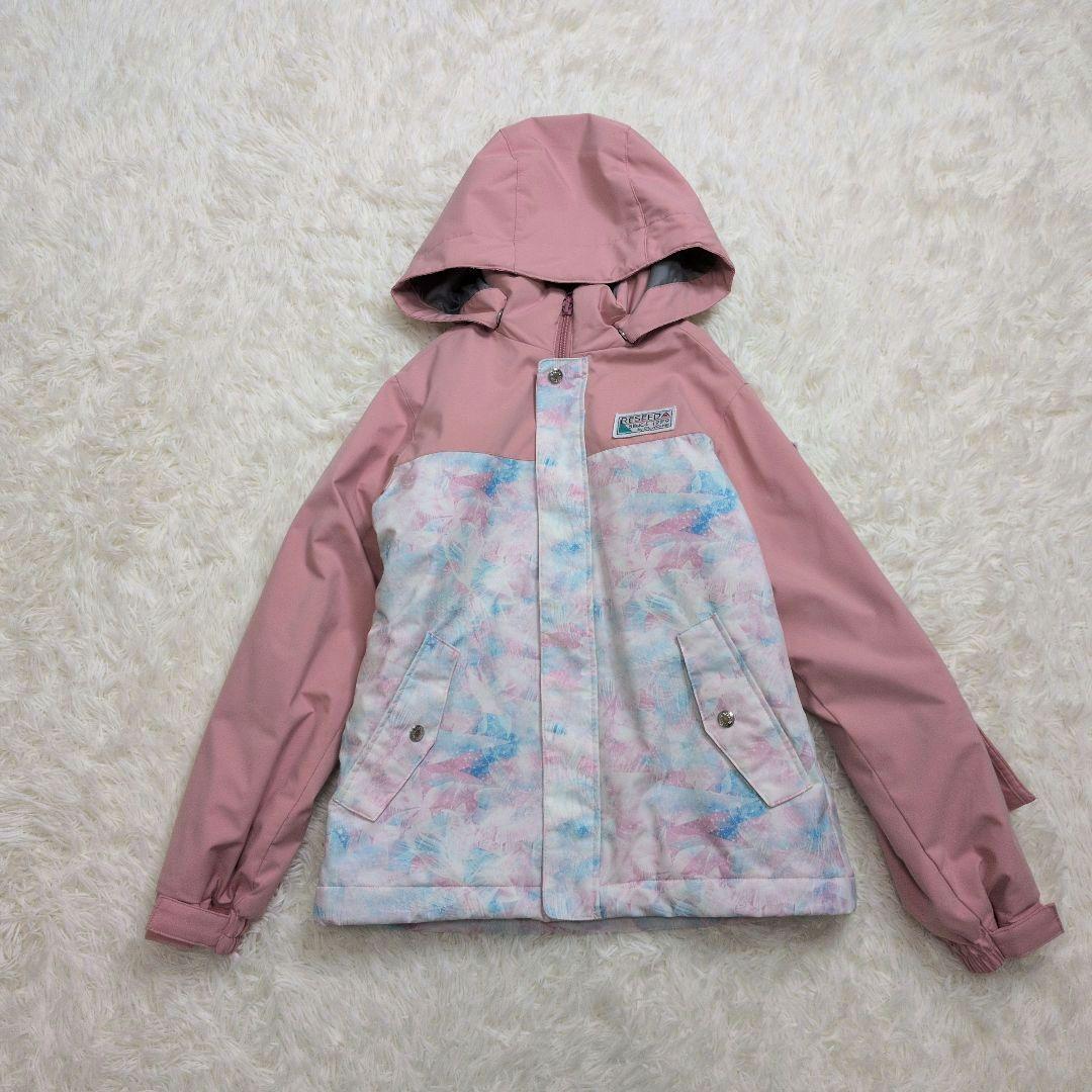 美品 レセーダ RESEEDA 150cm スキーウェア 女の子 上下セット