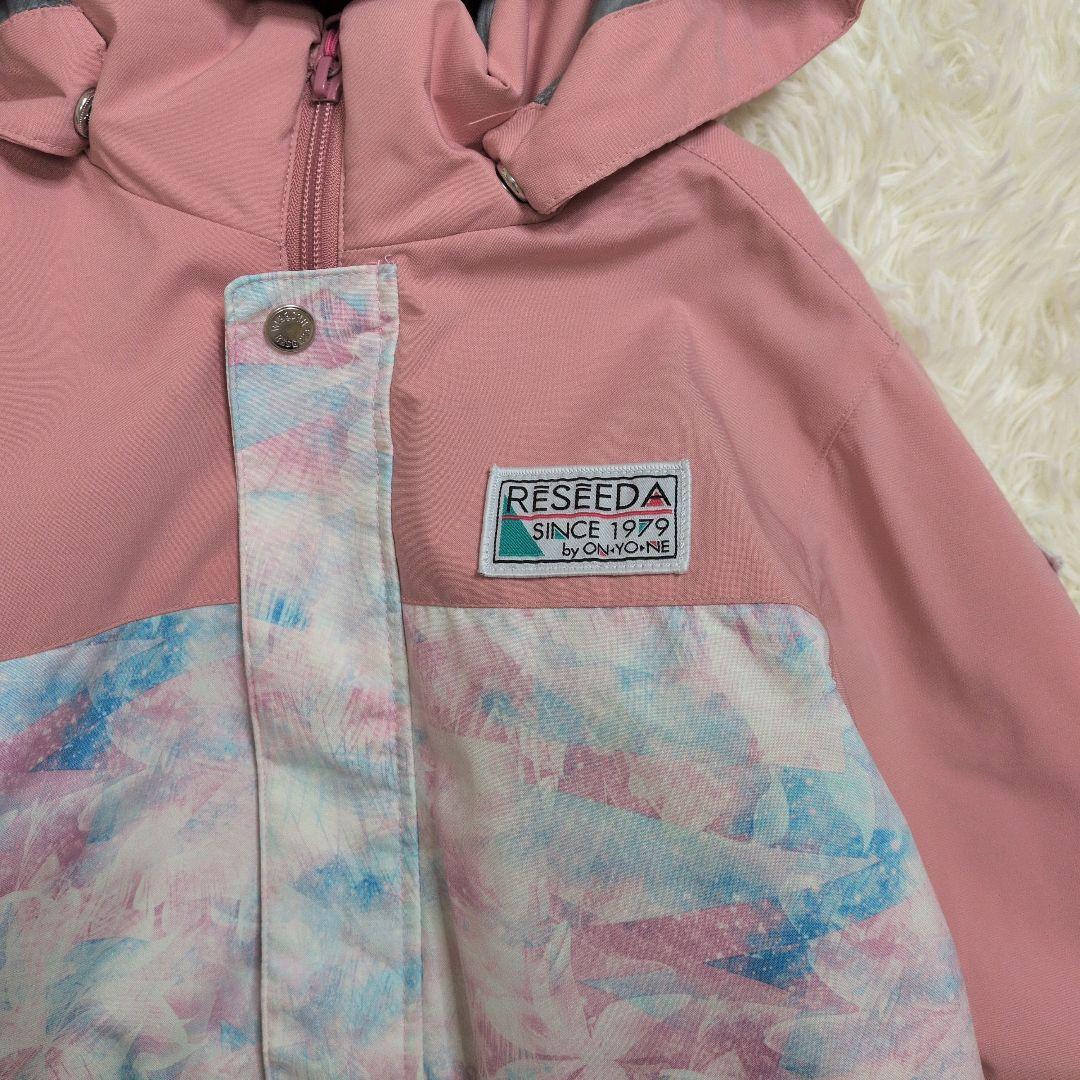 美品 レセーダ RESEEDA 150cm スキーウェア 女の子 上下セット