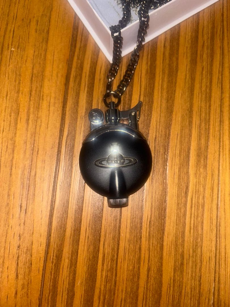 Vivienne Westwood ライター ネックレス 黒 美品