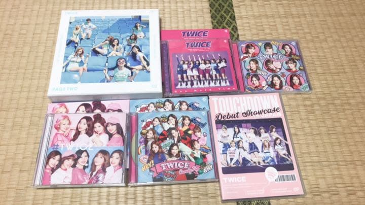 TWICEのCD＆DVD＆ライブDVD