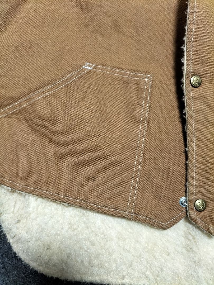 80s 90s carters ダックボアベストUSA製