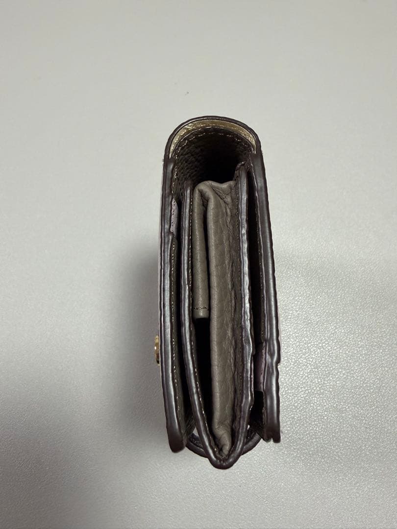 PELLE BORSA 二つ折り財布 Reinette ライラック