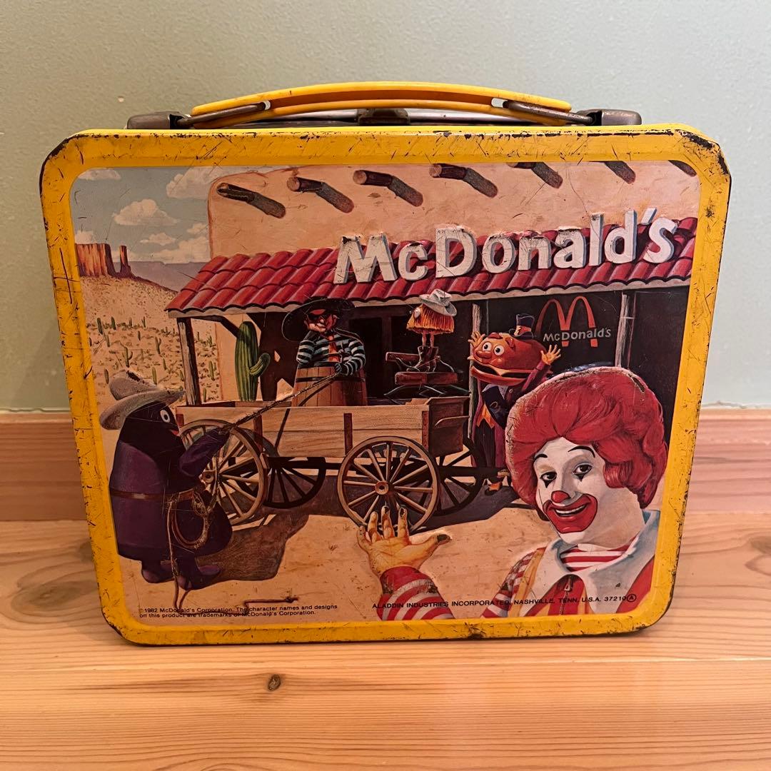 ビンテージ マクドナルド フィギュア ランチボックス セット（バラ売り不可）