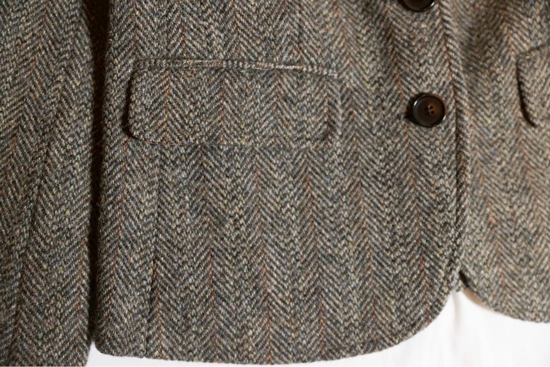 あ様　フォロー割　Harris Tweed ウールテーラード ジャケット
