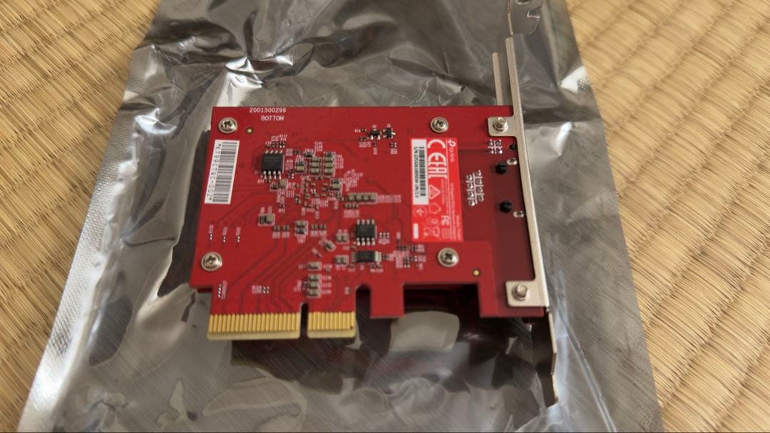 拡張カード tp-link 10 Gigabit PCIe Network Adapter