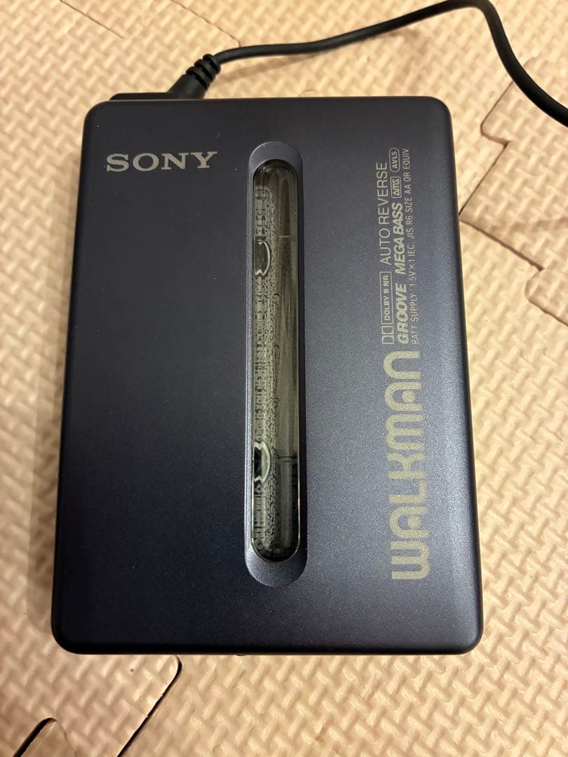 【ジャンク】動作未確認　SONYウォークマンWM-EX600 ネイビー