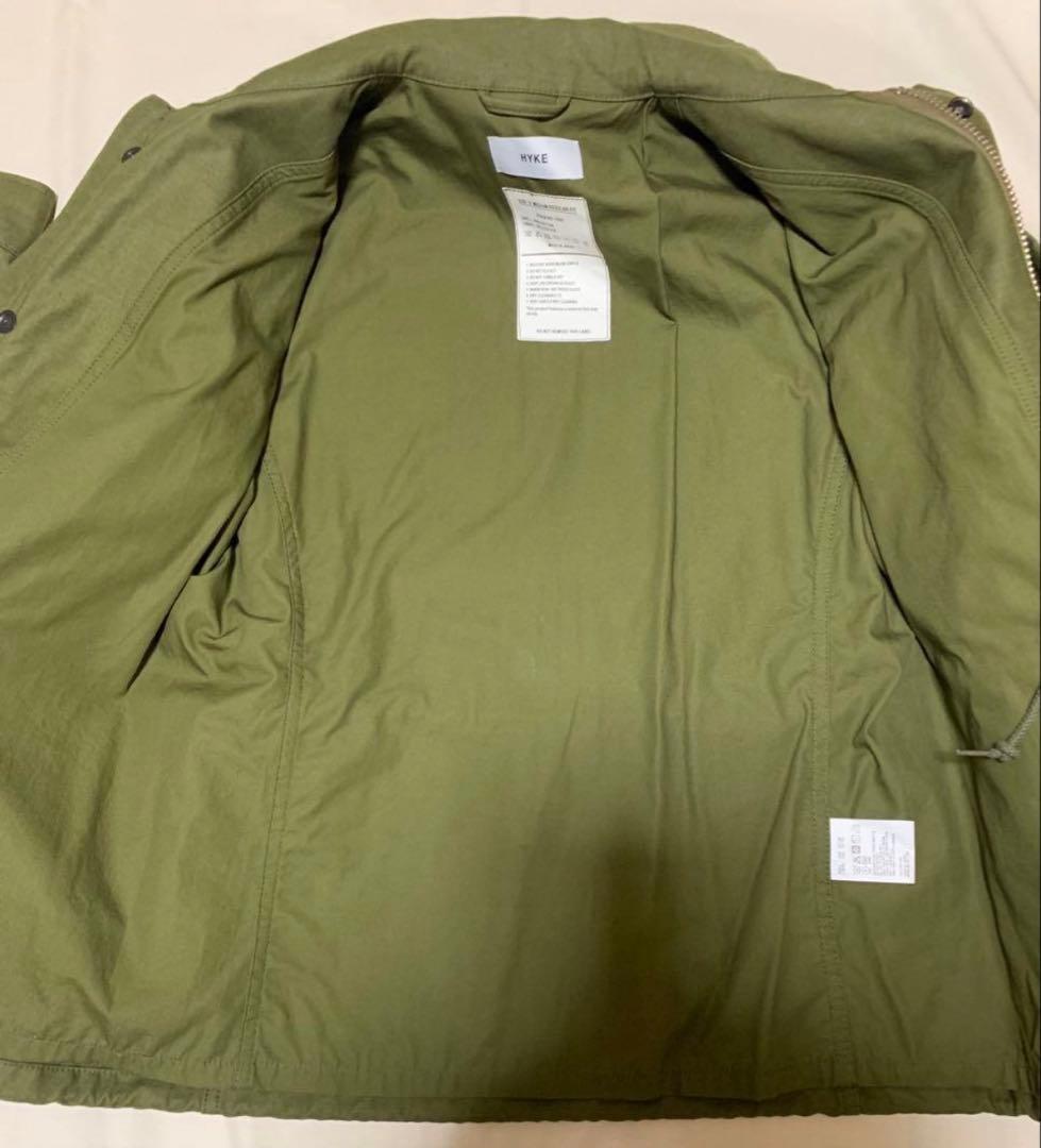 HYKE(ハイク) M-51 REGULAR-FITミリタリージャケット★美品
