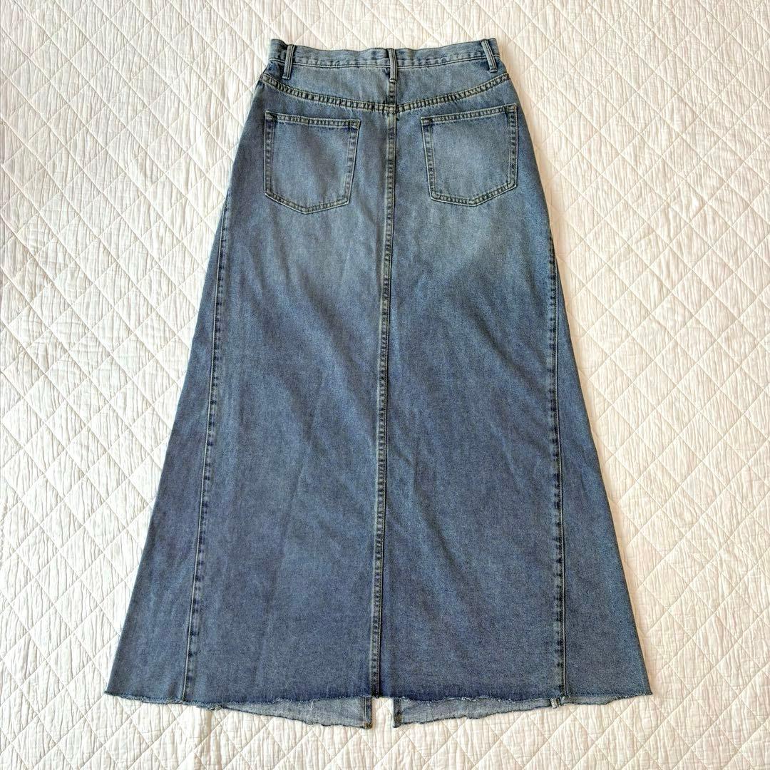 relume 9oz C/R ジョイントデニムスカート ロング 美品