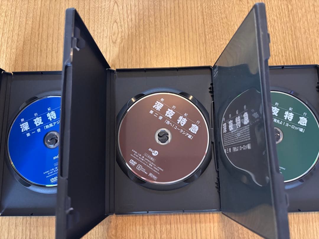 深夜特急 DVD 3枚組　主演大沢たかお
