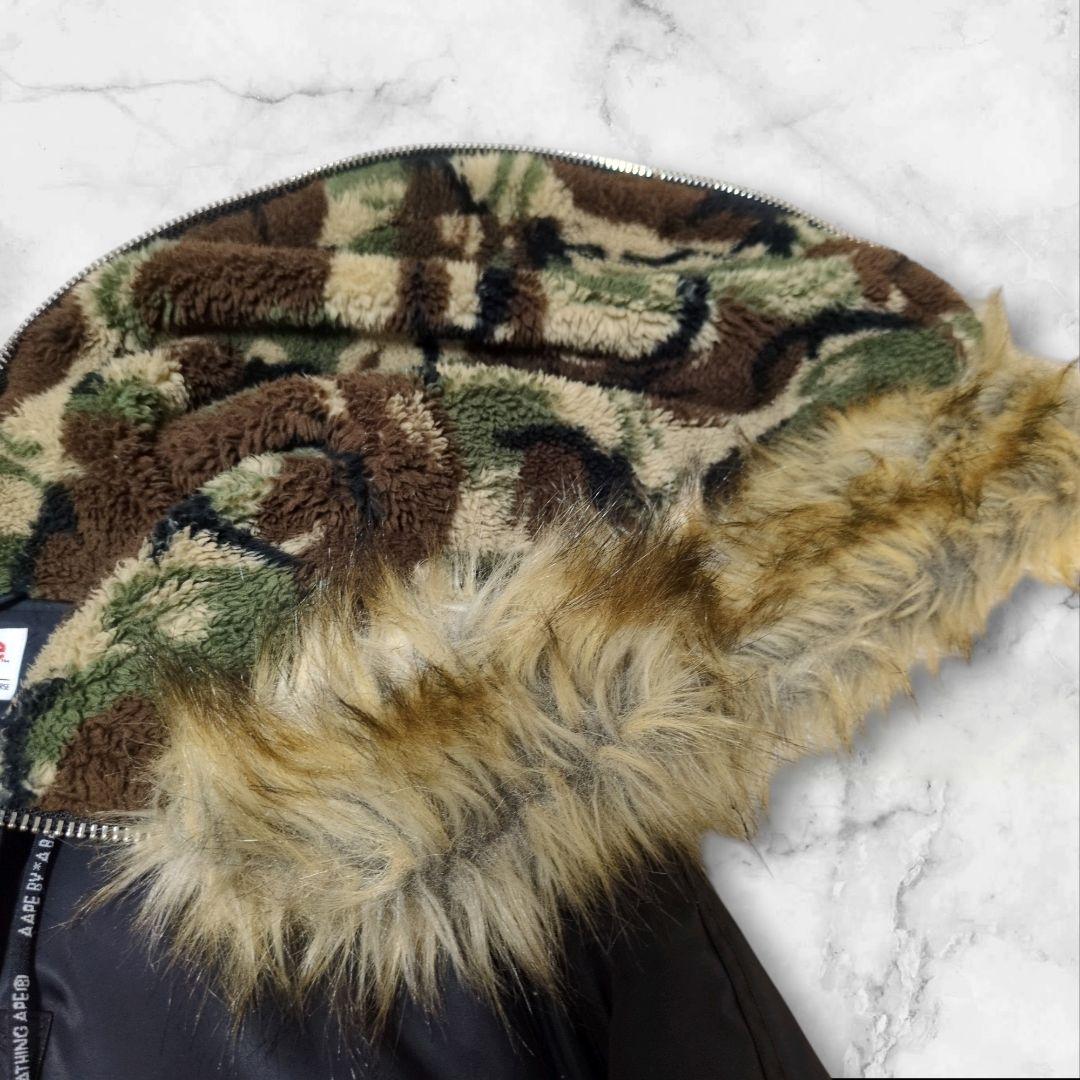 美品✨A BATHING APE n-2b 1st CAMO BAPE L