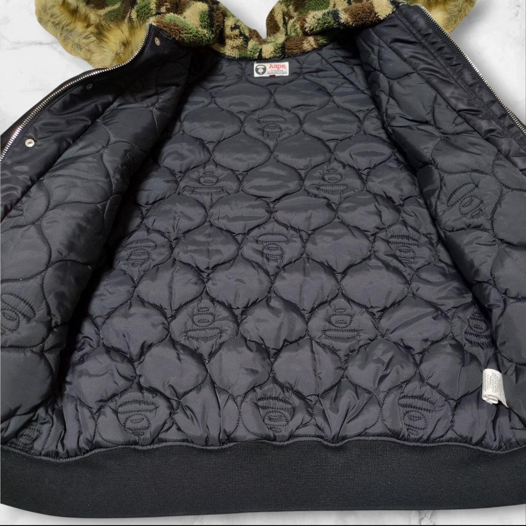 美品✨A BATHING APE n-2b 1st CAMO BAPE L