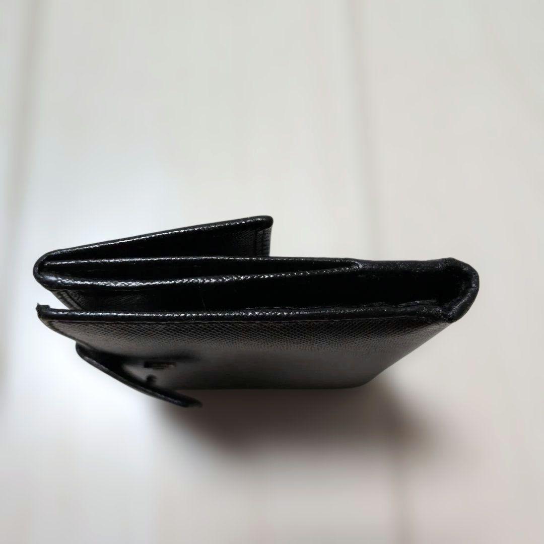 大祐【要写真確認】PRADA サフィアーノレザー 二つ折り財布
