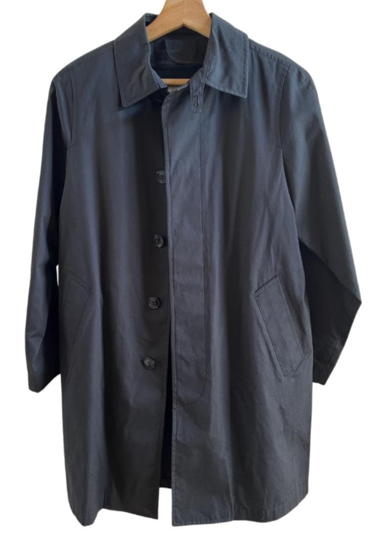 【美品】HYKE ハイク ライナー付き ステンカラーコート サイズ2 ブラック