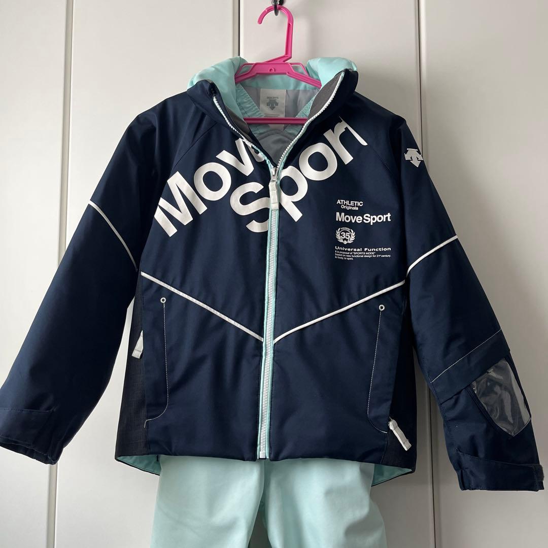 Move Sport 子ども用スキーウェア ネイビー/ミント