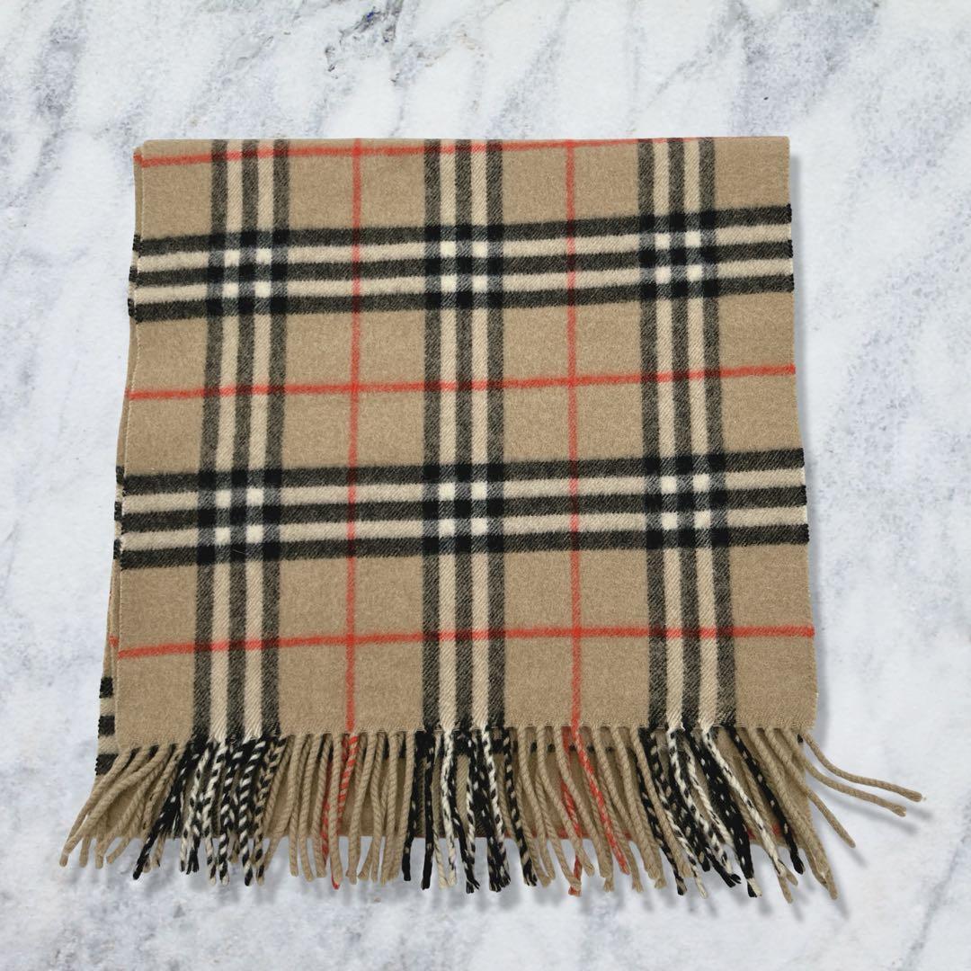 BURBERRY バーバリー カシミヤ マフラー ノバチェック バーバリーズ