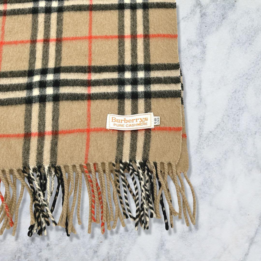 BURBERRY バーバリー カシミヤ マフラー ノバチェック バーバリーズ