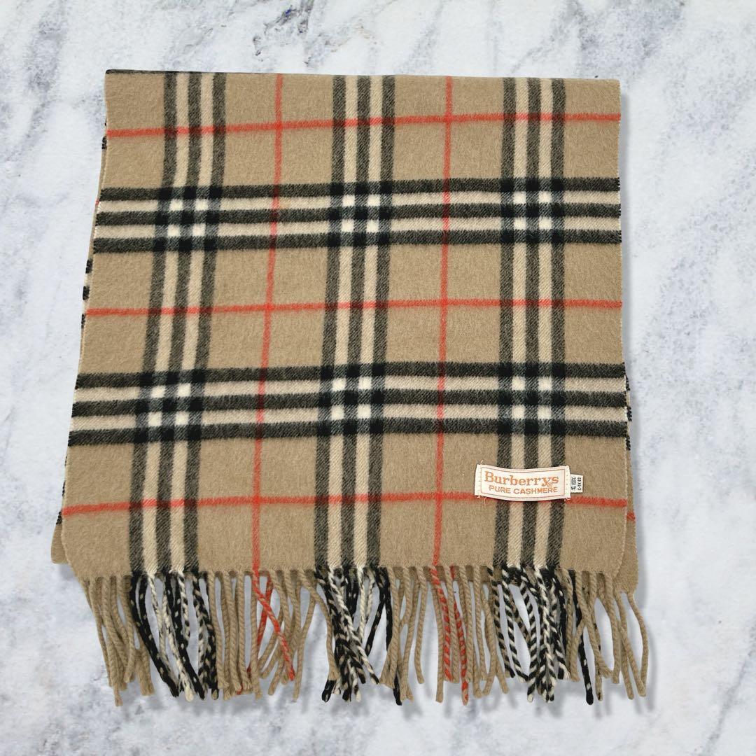 BURBERRY バーバリー カシミヤ マフラー ノバチェック バーバリーズ
