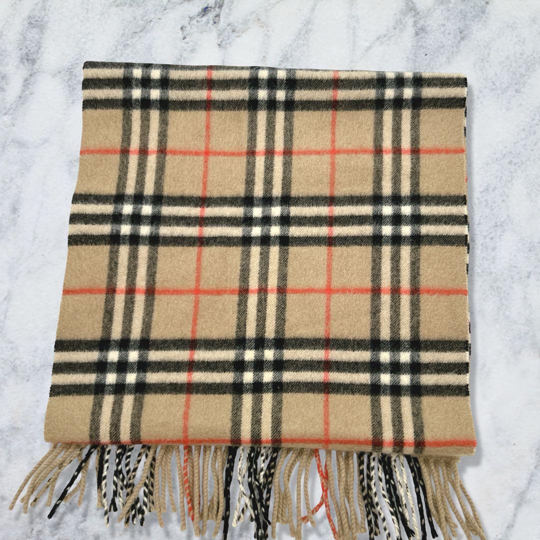 BURBERRY バーバリー カシミヤ マフラー ノバチェック バーバリーズ