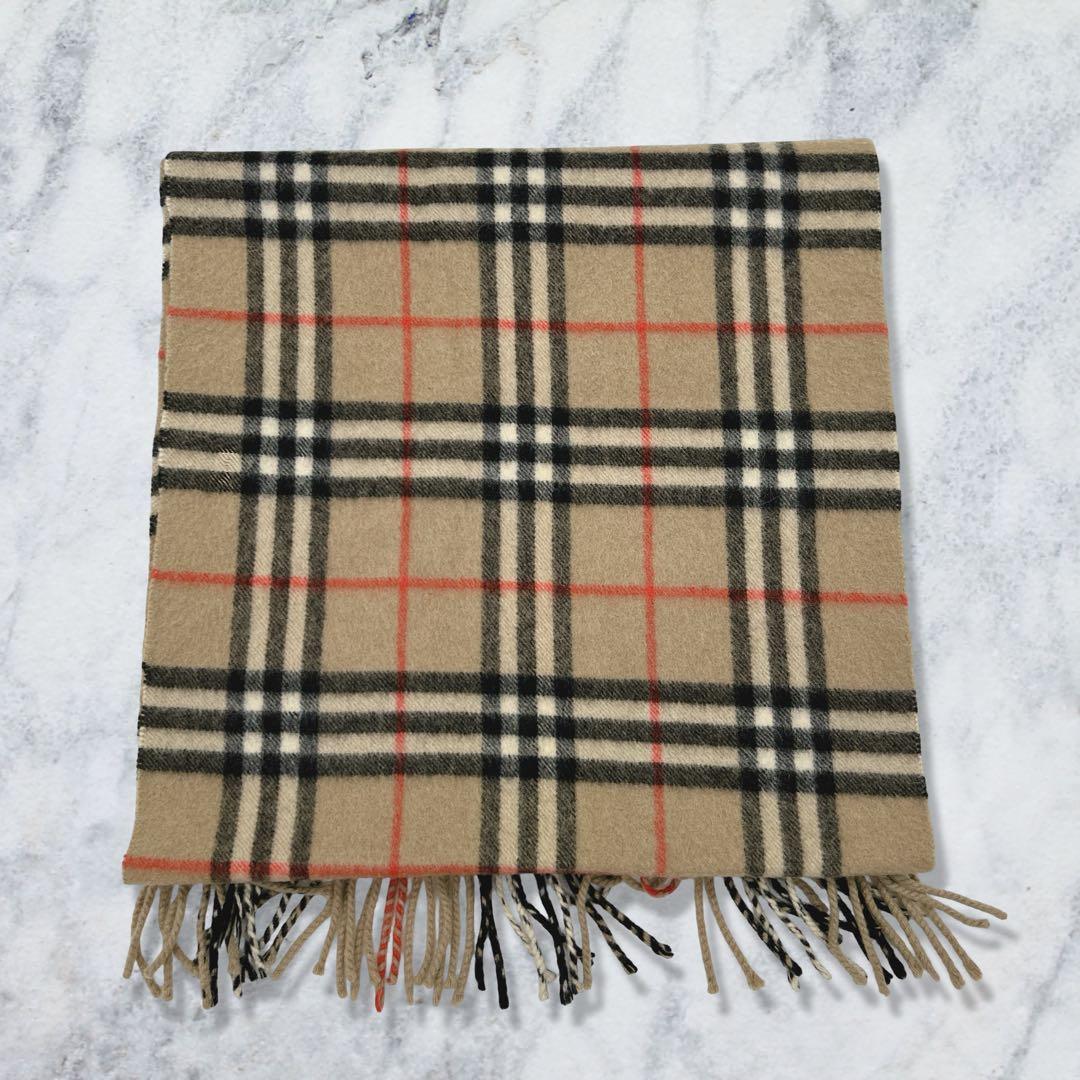 BURBERRY バーバリー カシミヤ マフラー ノバチェック バーバリーズ