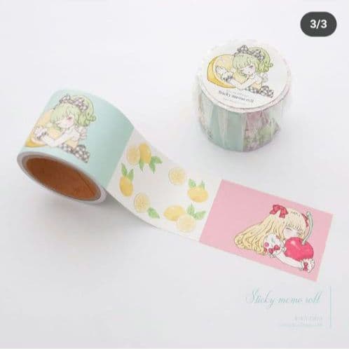 kira imai sticky memo roll 3個セット