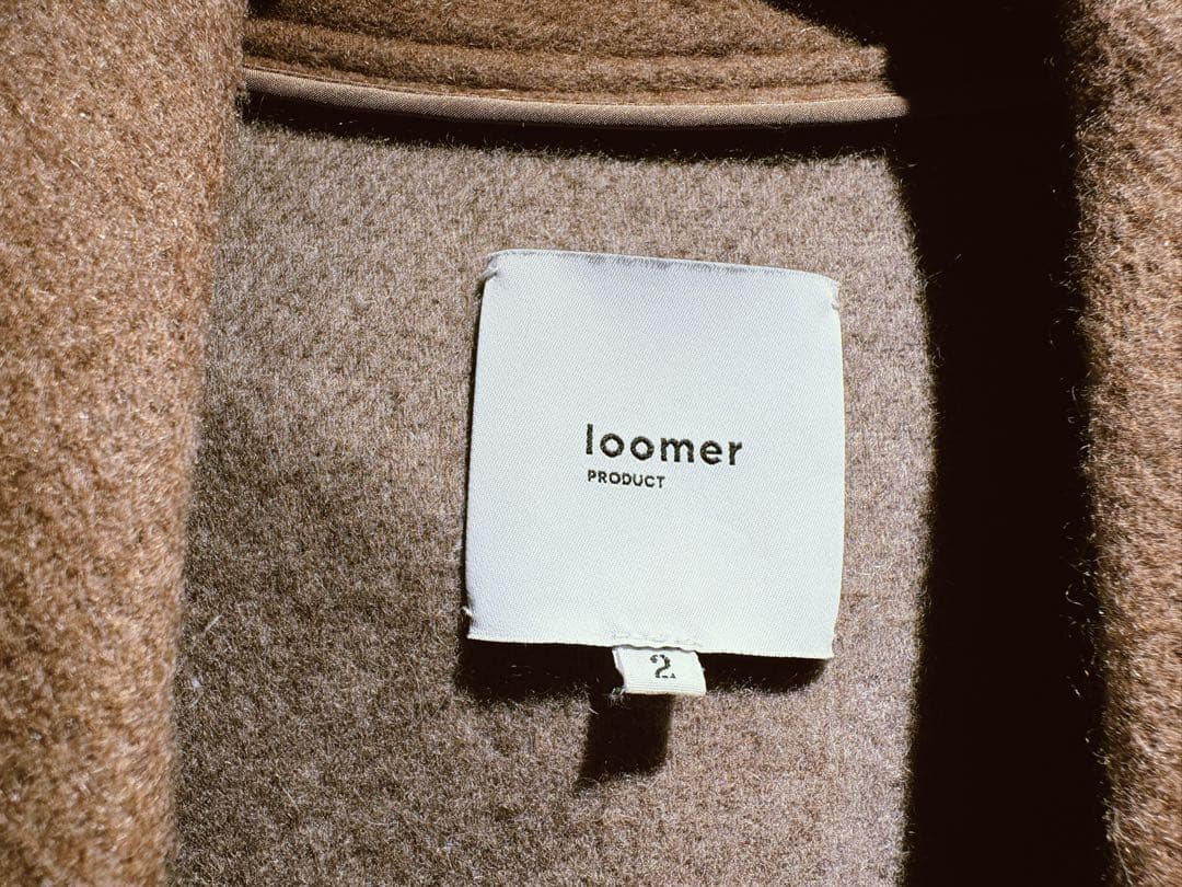 美品 T'acca×loomer ルーマー DOTERA どてら コート ローブ