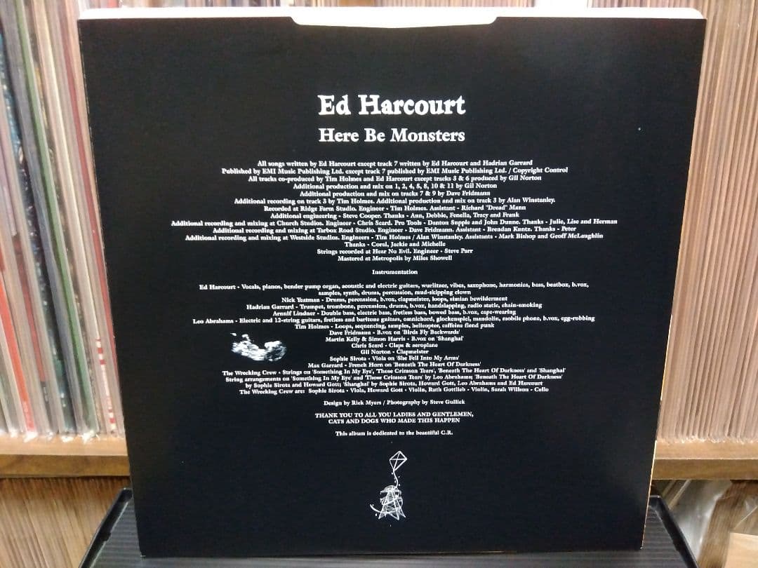 Here Be Monsters エド ハーコート アナログ レコード LP