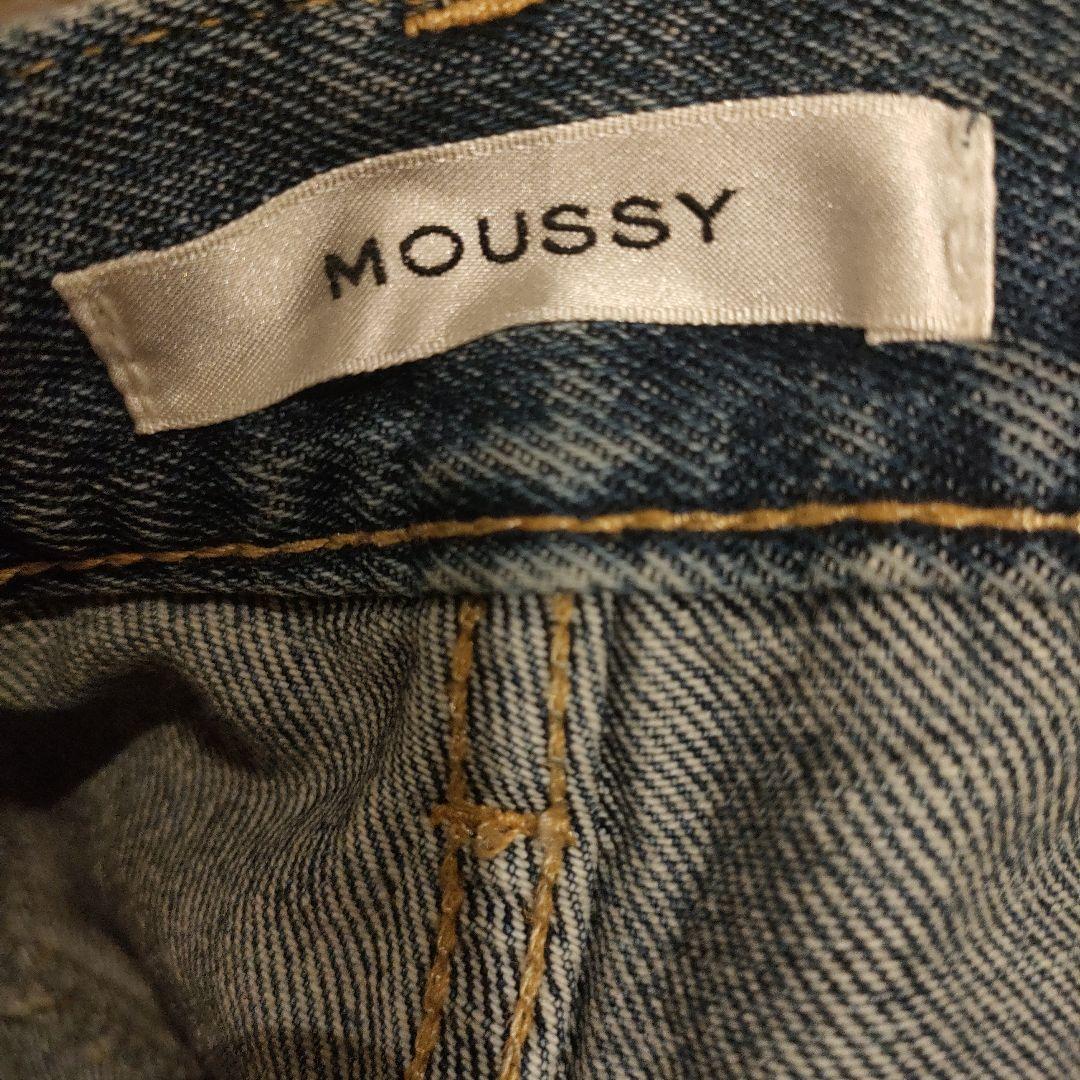 moussy　CROSS WAIST WIDE STRAIGHT サイズ1