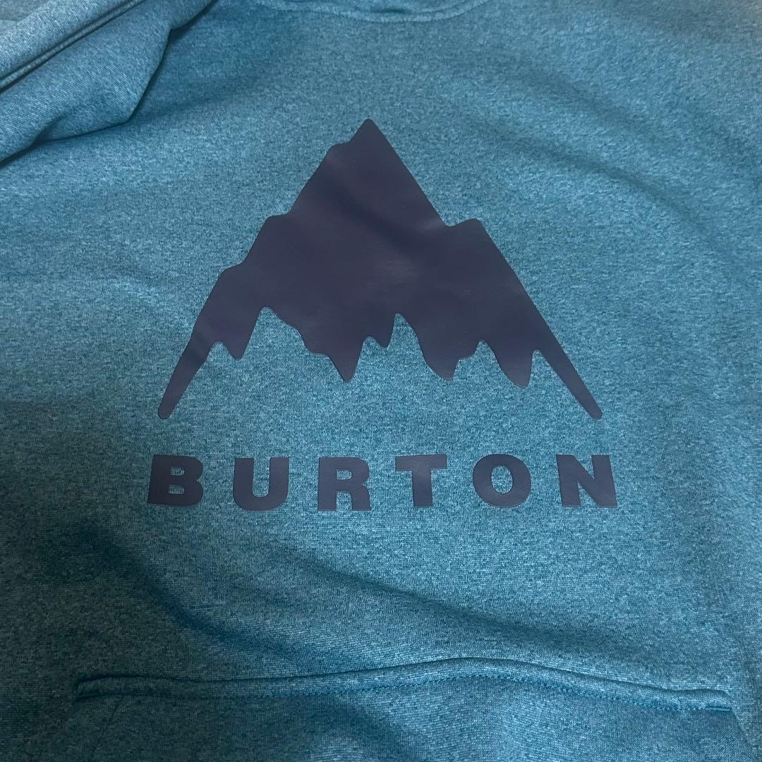 バートン　BURTON 撥水 ボンデットフリースフーディプルオーバーパーカー