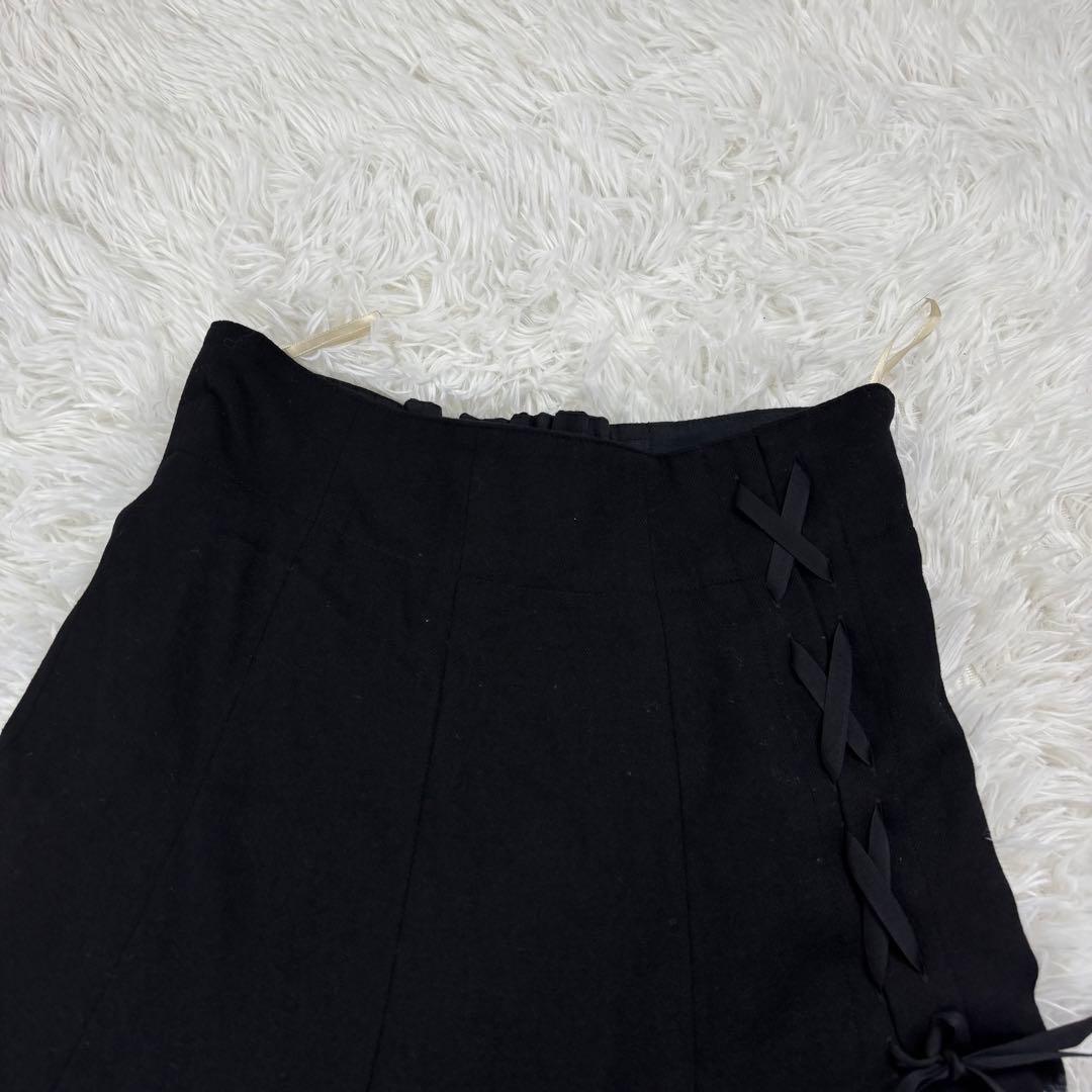 ブルーレーベルクレストブリッジ✨ロングフレアスカート CBチェック サイズ38