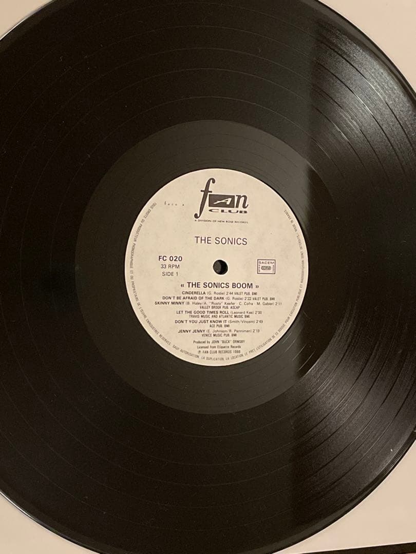 【LP】The Sonics LP 2枚セット