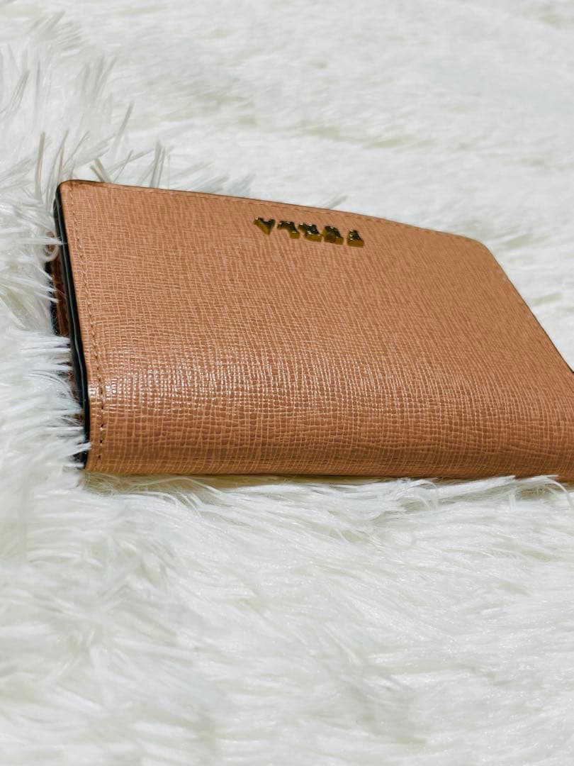 【FURLA】フルラ　名刺入れ カードケース ピンク 超美品❣️