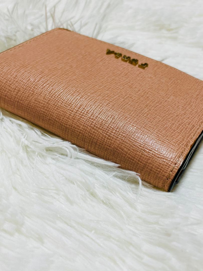 【FURLA】フルラ　名刺入れ カードケース ピンク 超美品❣️