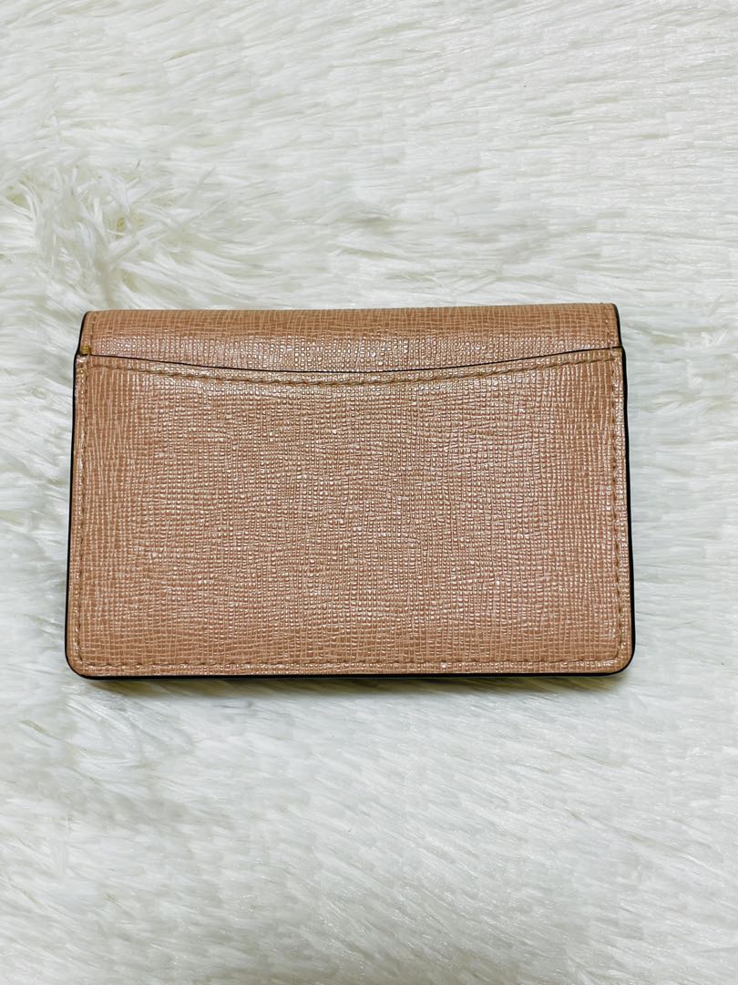 【FURLA】フルラ　名刺入れ カードケース ピンク 超美品❣️